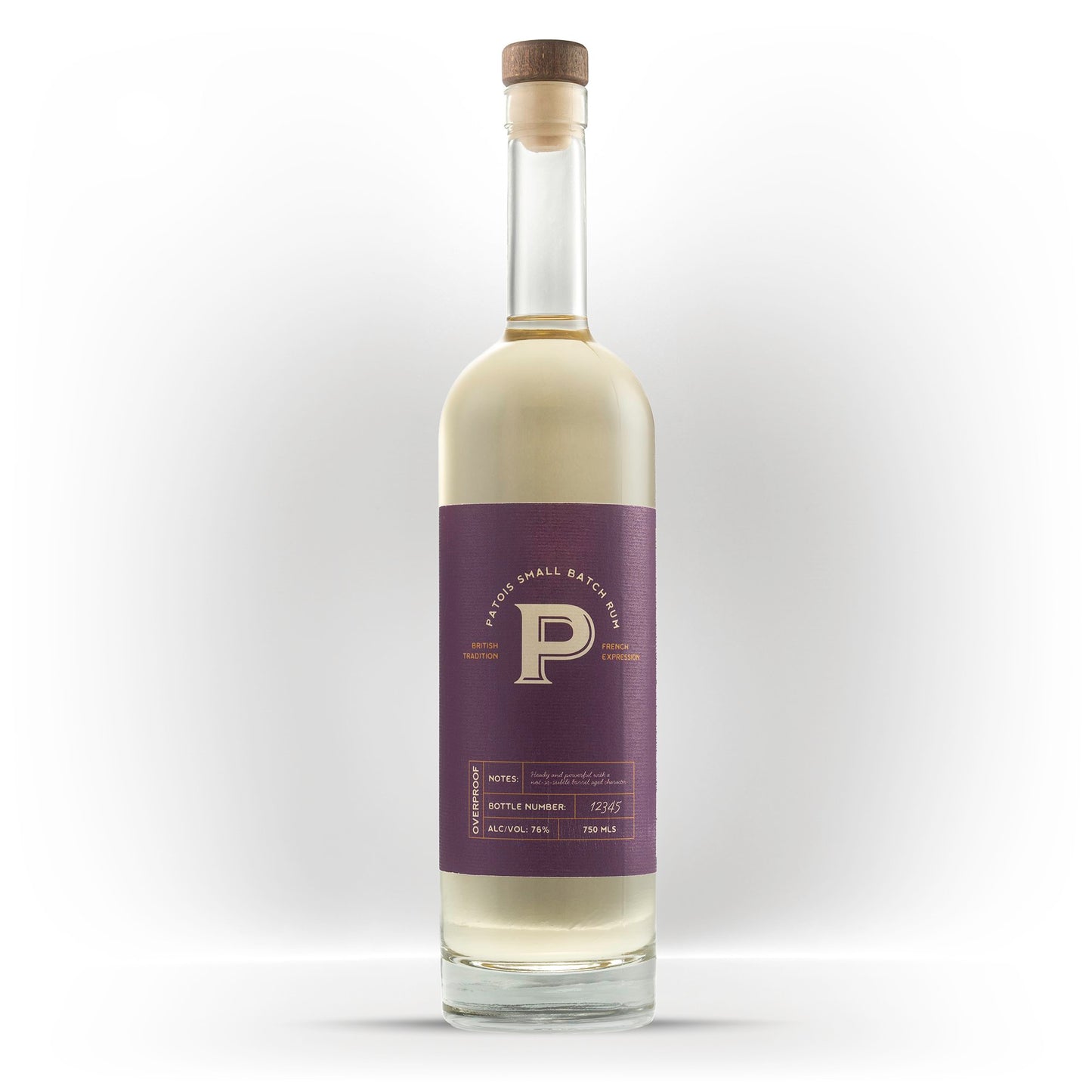 Patois Overproof Rum bottle