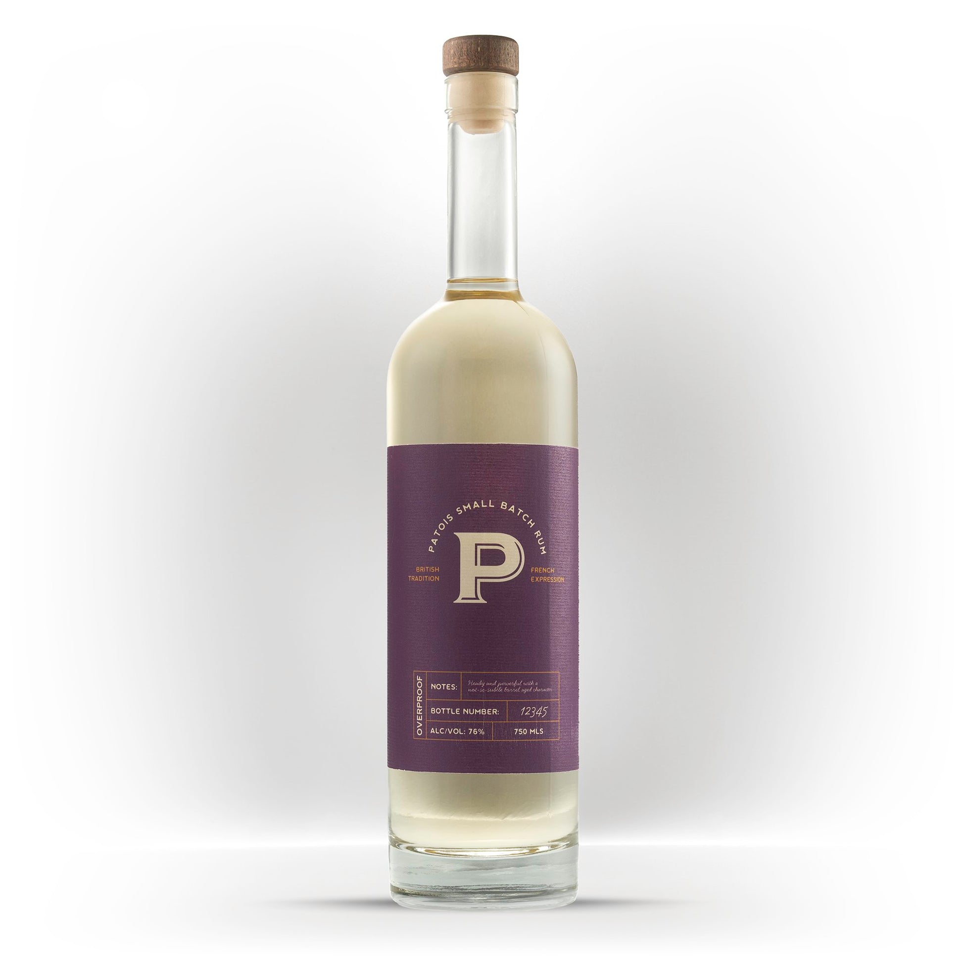 Patois Overproof Rum bottle